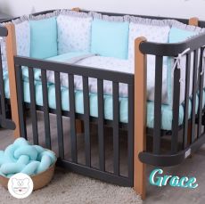 Постільний комплект Baby Veres Grace (6 одиниць, 100% бавовна, 120х60 см)